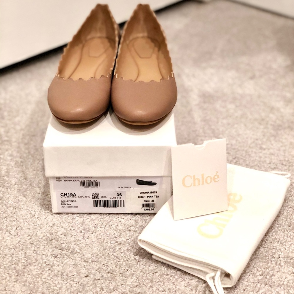 Chloe Ballet Flats Size 36 (US 6)